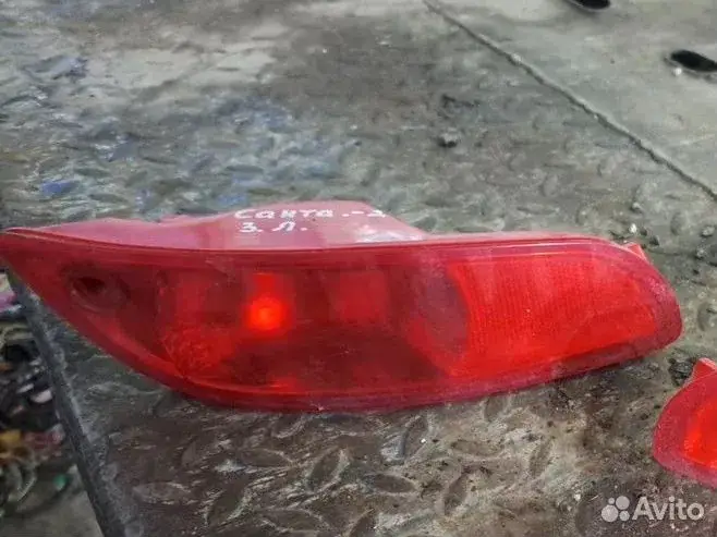 Задняя противотуманка для Хендэй Санта Фе-2 рест — Hyundai — Santa Fe