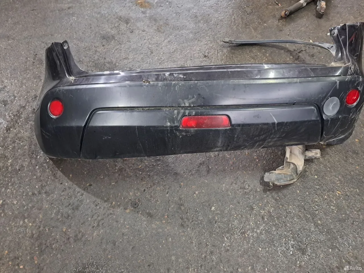 Задний бампер для Ниссан Кашкай 2010гв — Nissan — Qashqai+2
