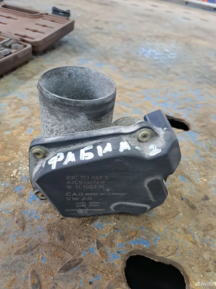 Дроссельная заслонка Skoda Fabia 2 1.4 03C133062A — Skoda — Fabia