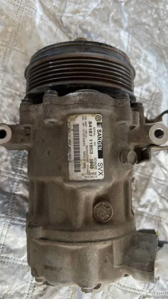 Компрессор кондиционера SD6V12 Volkswagen Polo 5 — Volkswagen — Polo
